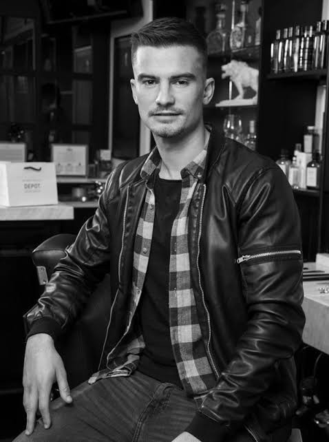 Lukas Jensen, master barber and owner of Lukas Barbershop